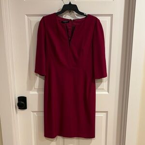 Lafayette 148 New York Raspberry dress